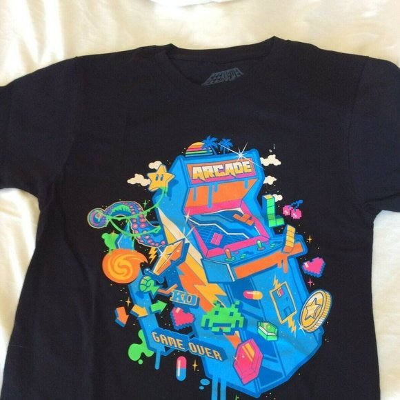 "King of Quarters" Cotton Geek Fuel T-Shirt (S) | Never Worn - Picture 1 of 2